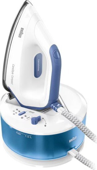 Braun CareStyle Compact IS 2143 BL Gőzállomás 1.5L 6.0 bar - Fehér/kék