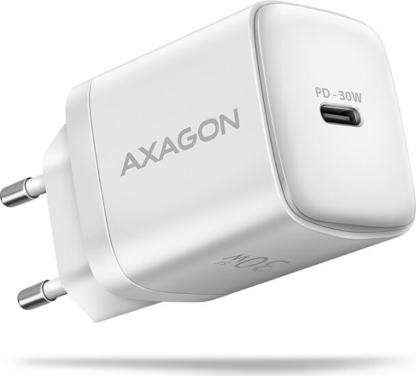 Axagon ACU-PD USB-C Hálózati töltő - Fehér (30W)
