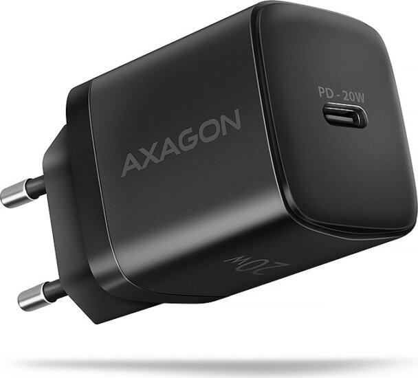 Axagon ACU-PD USB-C Hálózati töltő - Fekete (20W)