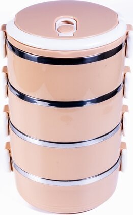 TOO KT-408 P Műanyag Ételtároló Készlet 0,7L (4 db) - Rózsaszín TOO KT-408 P Műanyag Ételtároló Készlet 0,7L (4 db) - Rózsaszín