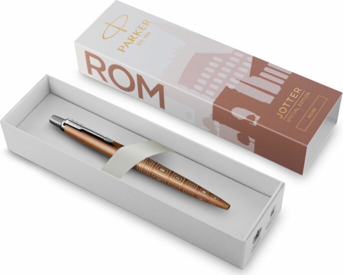 Parker Jotter SE Rome Nyomógombos golyóstoll (Kék tinta / M) - Arany Parker Jotter SE Rome Nyomógombos golyóstoll (Kék tinta / M) - Arany
