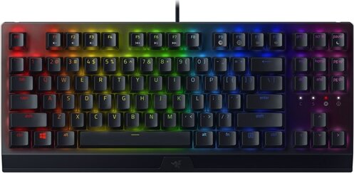 Razer BlackWidow V3 TKL (Green Switch) Vezetékes Gaming Billentyűzet - Angol (UK)