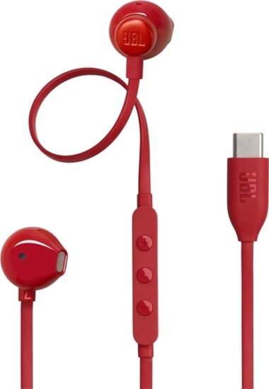 JBL Tune 305C USB-C In-Ear Fülhallgató Headset - Piros JBL Tune 305C USB-C In-Ear Fülhallgató Headset - Piros