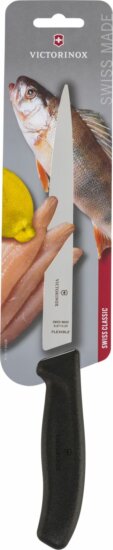 Victorinox V-6.87 13.20B Filéző kés 13cm - Fekete