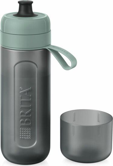 Brita Fill & Go Active Vízszűrő kulacs 0,6L Türkiz + 2db MicroDisc filter