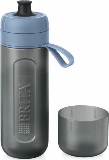 Brita Fill & Go Active Vízszűrő kulacs 0,6L Kék + 2db MicroDisc filter