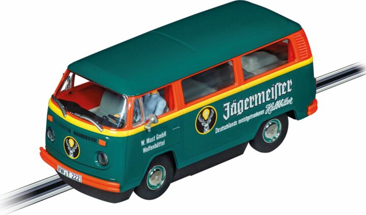 Carrera Digital 132 VW Bus T2b Jägermeister - Kisbusz Carrera autópályához