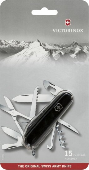 Victorinox Huntsman Zsebkés Svájci Bicska - Fekete
