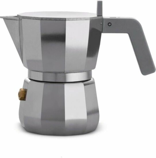 Alessi DC06/1 Mokka Espresso 1 személyes kotyogós kávéfőző 70ml - Ezüst Alessi DC06/1 Mokka Espresso 1 személyes kotyogós kávéfőző 70ml - Ezüst