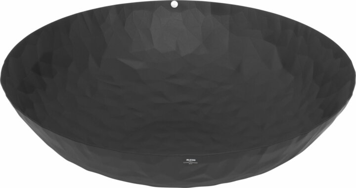 Alessi CR01/37 B Joy No. 1 Rozsdamentes Acél Tálaló Edény 37cm - Fekete