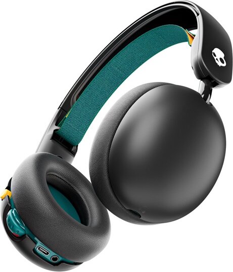 Skullcandy Grom Bluetooth Gyermek Fejhallgató Headset - Fekete / Zöldeskék Skullcandy Grom Bluetooth Gyermek Fejhallgató Headset - Fekete / Zöldeskék