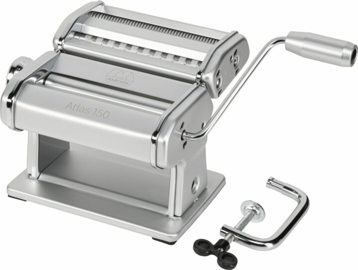 Marcato ATLAS 150 ICE Tésztakészítő gép - Ezüst Marcato ATLAS 150 ICE Tésztakészítő gép - Ezüst