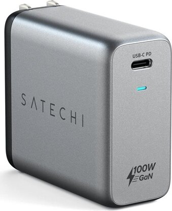 Satechi ST-UC100WSM-EU 100W Type-C PD Hálózati Töltő - Asztroszürke
