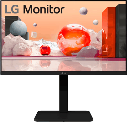 LG 23.8" 24BA550-B FHD IPS Monitor - Fekete