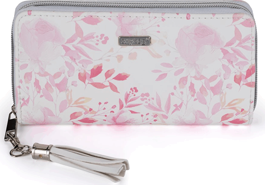 Oxybag Pink Flowers Mony L Pénztárca - Mintás