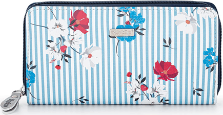 Oxybag Navy Flowers Mony L Pénztárca - Mitnás Oxybag Navy Flowers Mony L Pénztárca - Mitnás
