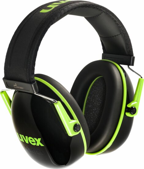 Uvex K1 Munkavédelmi Zajcsökkentő Fülvédő - Fekete/Zöld Uvex K1 Munkavédelmi Zajcsökkentő Fülvédő - Fekete/Zöld