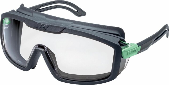 Uvex i-guard Planet Munkavédelmi Védőszemüveg UV szűrővel- Fekete/Zöld