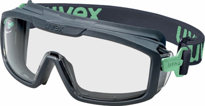 Uvex i-guard+ Planet Munkavédelmi Védőszemüveg UV szűrővel- Fekete/Zöld