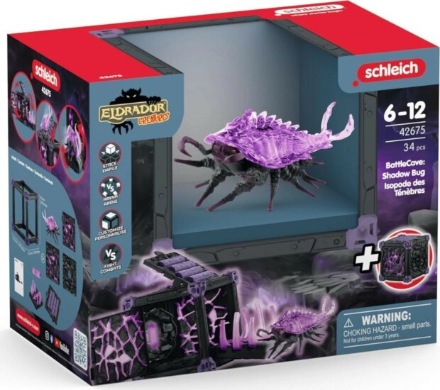 Schleich 42675 Eldrador Creatures BattleCave Árnyékbogár Arénában
