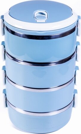 TOO KT-408 B Műanyag ételtároló készlet (4 db) - Kék TOO KT-408 B Műanyag ételtároló készlet (4 db) - Kék