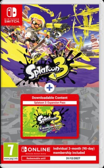 Splatoon 3 + Expansion - Nintendo Switch