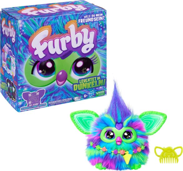 Hasbro F8901100 Furby Galaxy Világító Zenélő Interaktív plüss 5 játékmóddal