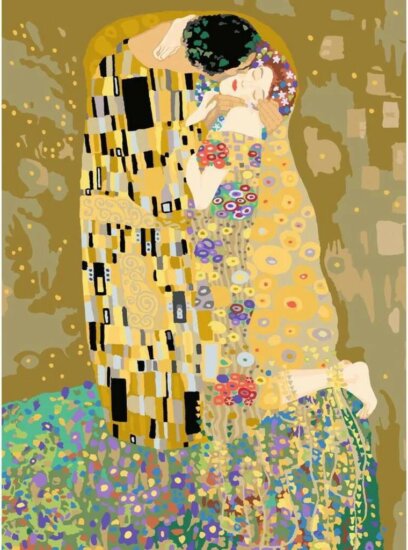 Ravensburger CreArt ART Collection - The Kiss (Klimt) festmény készlet 40x30cm