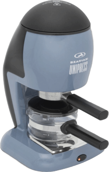 Szarvasi SZV-624 UniPress Eszpresszó Kávéfőző - Galambkék Szarvasi SZV-624 UniPress Eszpresszó Kávéfőző - Galambkék