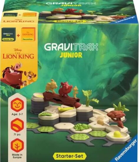 Ravensburger GraviTrax Junior Lion King Golyópálya kezdő készlet