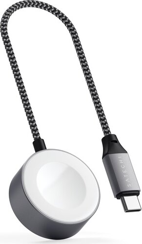 Satechi ST-TCAW7CM 20cm Type-C Mágneses Apple Watch Töltők - Fehér