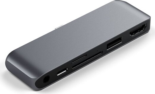 Satechi ST-MPHSDM Mobile Pro USB Type-C 3.0 Dokkoló - Szürke