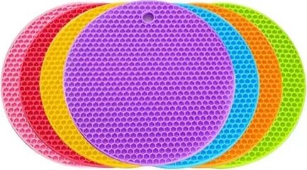 Iris KT-488 Kör Alakú Szilikon Edényalátét - 17,5 cm