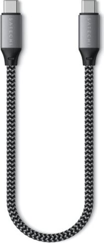 Satechi ST-TCC10M Type-C Apa - Type-C Apa Kábel - Szürke (25cm)
