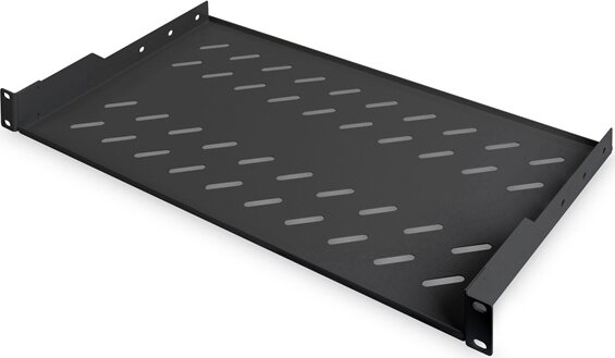 Digitus DN-19 19" Rack szekrény polc 1U - Fekete
