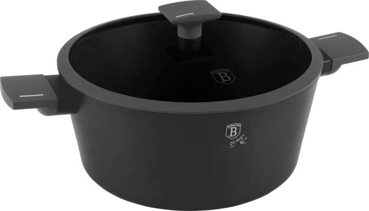 Berlinger Haus BH/8132 Antracit Collection Lábas Fedővel 28cm - Fekete Berlinger Haus BH/8132 Antracit Collection Lábas Fedővel 28cm - Fekete