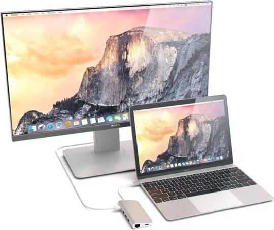 Satechi ST-TCMAS Type-C Dokkoló - Ezüst Satechi ST-TCMAS Type-C Dokkoló - Ezüst