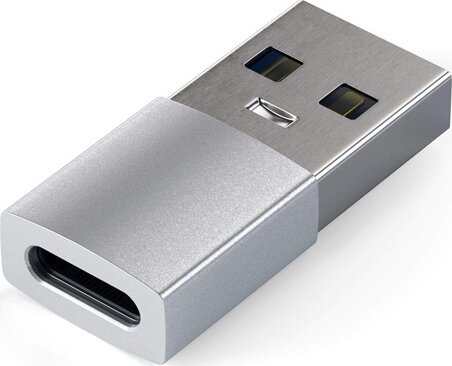 Satechi ST-TAUCS USB-A Apa - USB-C Anya Adapter - Ezüst