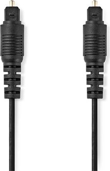 Nedis CAGL25000BK10 Toslink apa - Toslink apa Kábel (1m) Nedis CAGL25000BK10 Toslink apa - Toslink apa Kábel (1m)