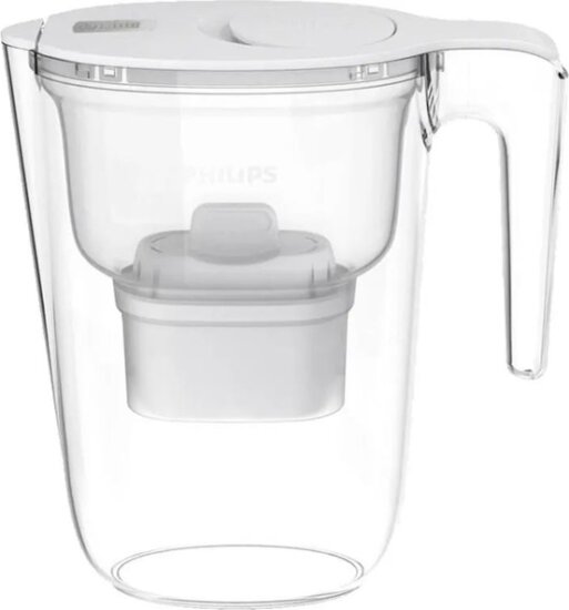 Philips AWP2943WHT3/31 Vízszűrő Kancsó - Fehér (2,6 L) + 2 db Vízlágyító Filter
