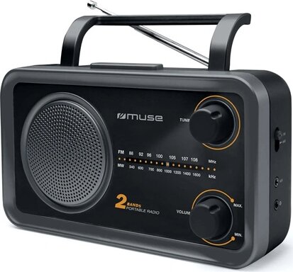 Muse M-06 DS Analóg Rádió - Fekete