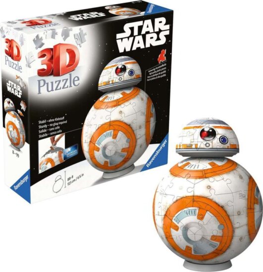 Ravensburger 11578 - Star Wars BB-8 3D Puzzleball 99 darabos