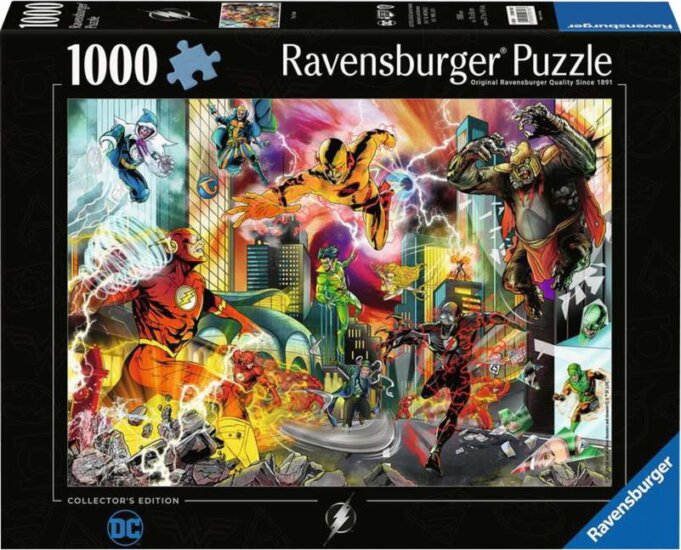 Ravensburger 12000748 - DC Collector's Edition The Flash puzzle 1000 darabos