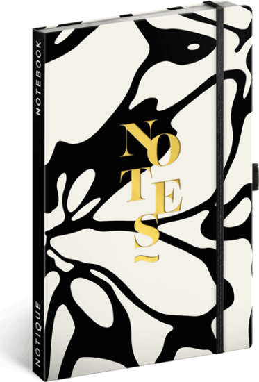 Realsystem Abstract 5416 130 x 210mm Keményfedeles Vonalas Notesz - Mintás