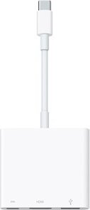 Apple USB-C Apa - USB-A / USB-C / HDMI Anya Adapter - Fehér Apple USB-C Apa - USB-A / USB-C / HDMI Anya Adapter - Fehér