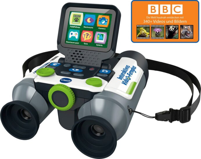 VTech Interaktív Digitális Gyerek Video Távcső 2,4" LCD kijelzővel (német nyelvű) VTech Interaktív Digitális Gyerek Video Távcső 2,4" LCD kijelzővel (német nyelvű)