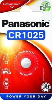 Panasonic CR1025 Lítium gombelem 3V (1db/csomag)