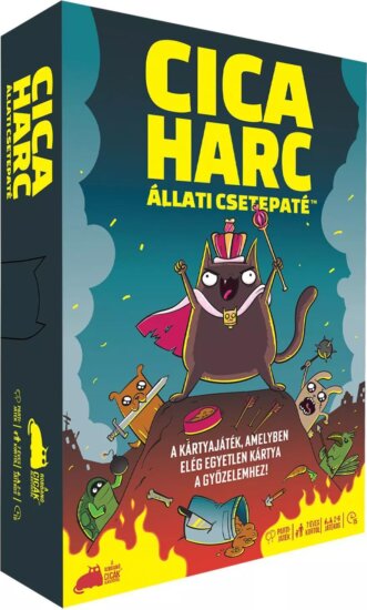Cicaharc - Állati csetepaté Családi társasjáték