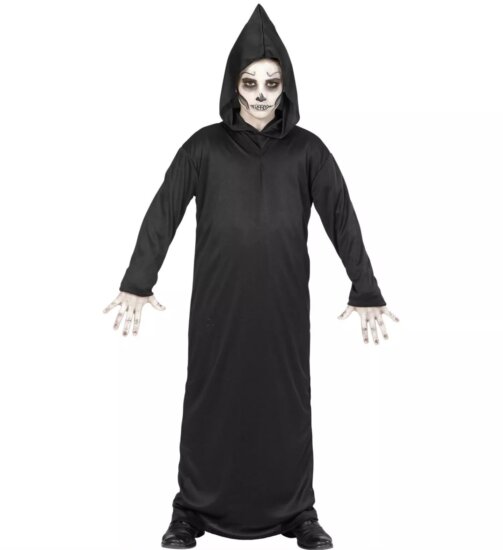 Widmann Kaszás jelmez - 116 cm Fekete