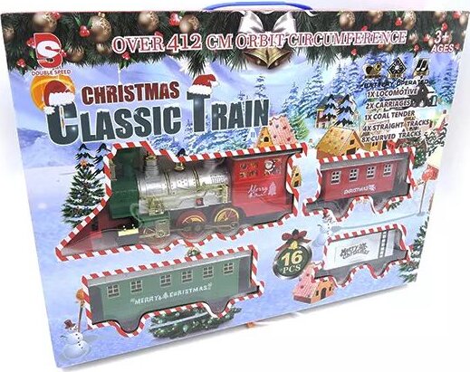 Karácsonyi Dekorációs kisvonat pályaszett Karácsonyi Dekorációs kisvonat pályaszett